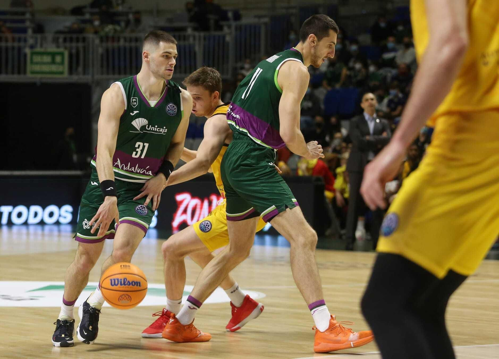 El Unicaja-Filou Oostende, en fotos