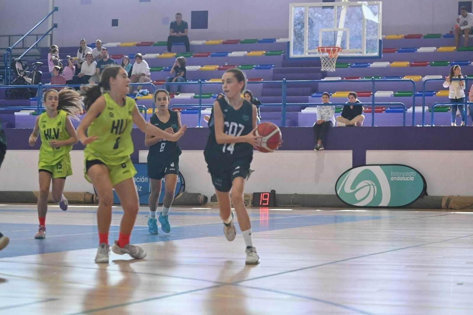 Las fotos de la última jornada del Andaluz infantil femenino de baloncesto de La Línea