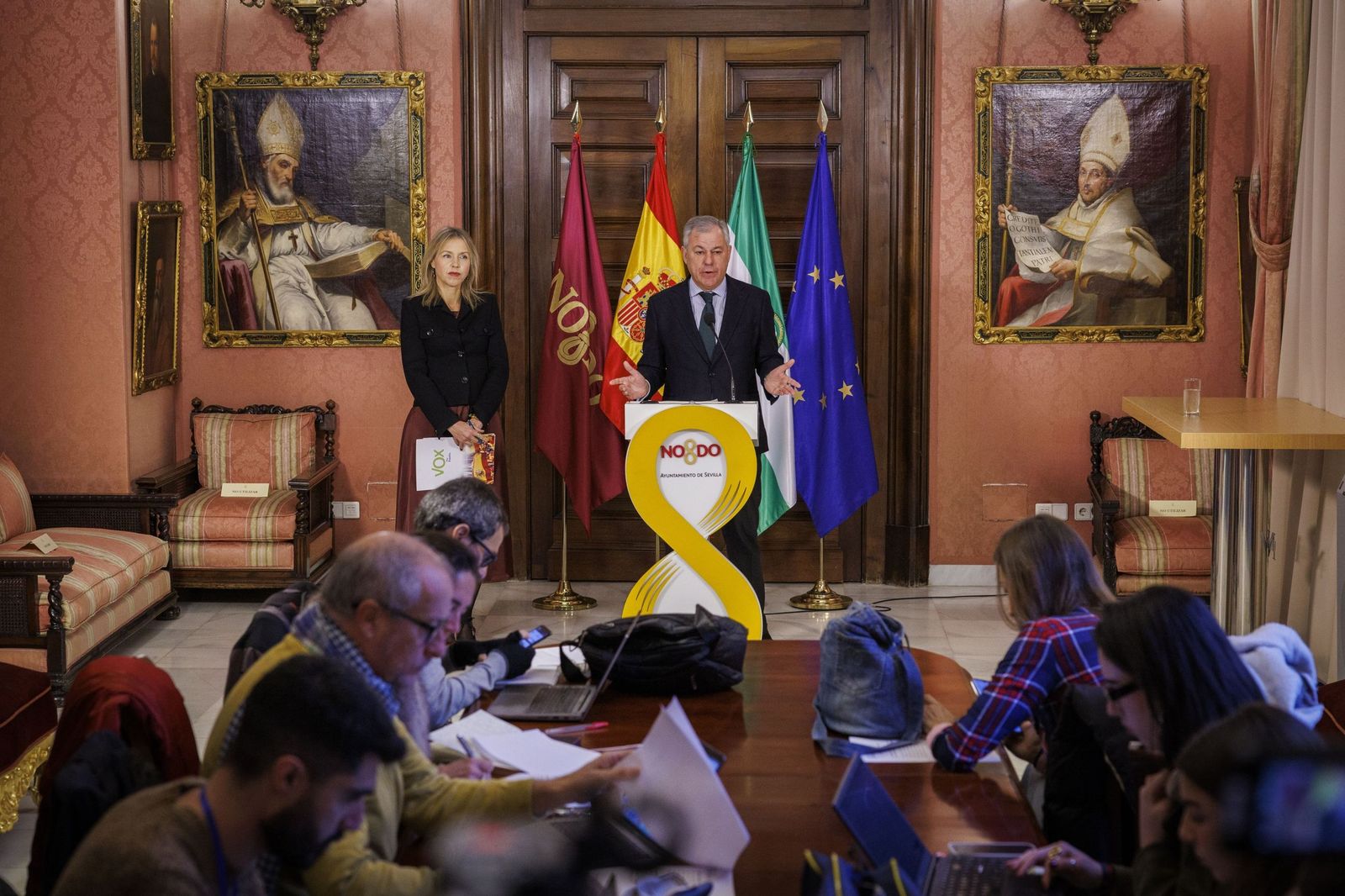 Un acuerdo entre PP y Vox permitió sacar adelante los Presupuestos del Ayuntamiento de Sevilla.