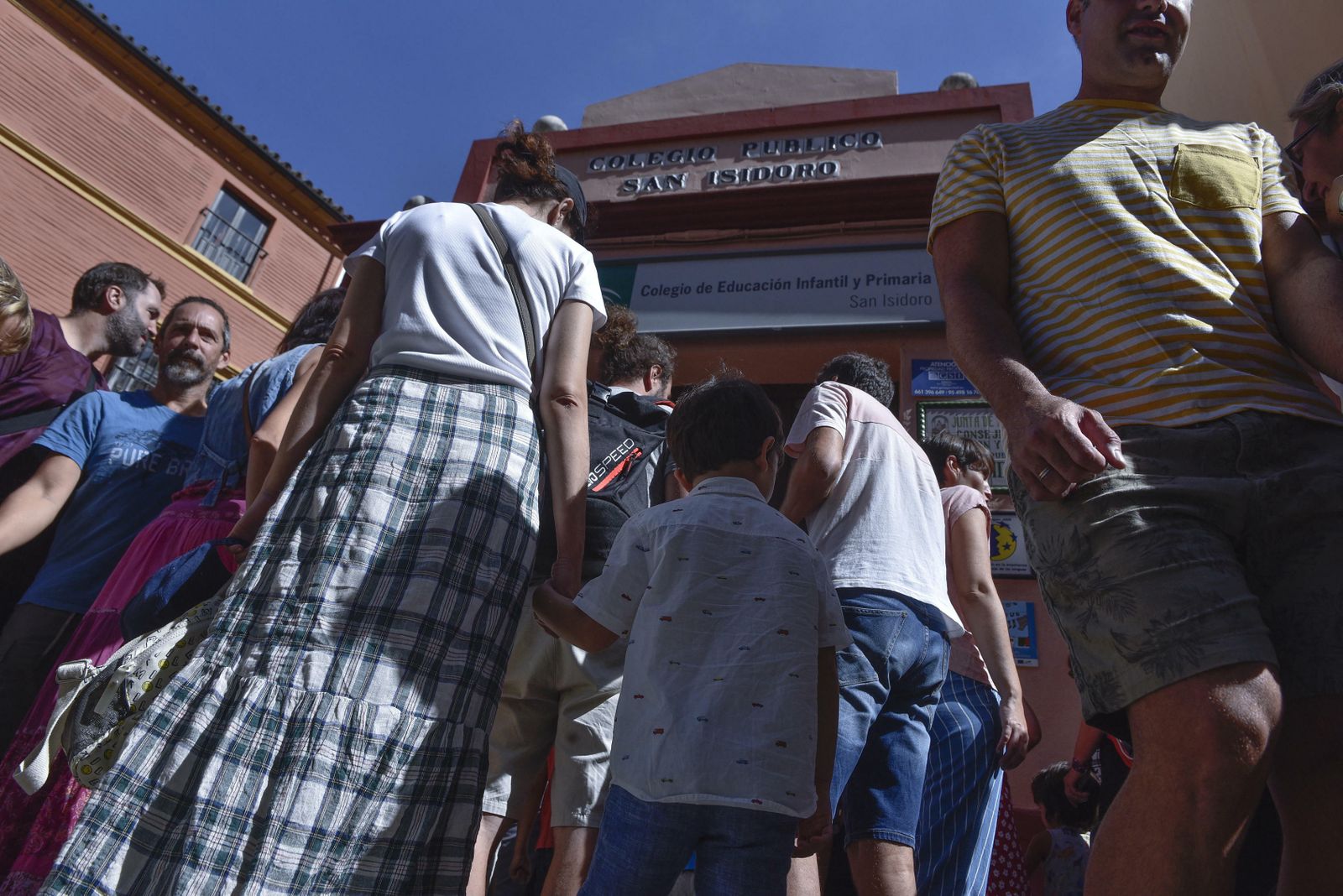 Regreso a las aulas de los más pequeños del cole