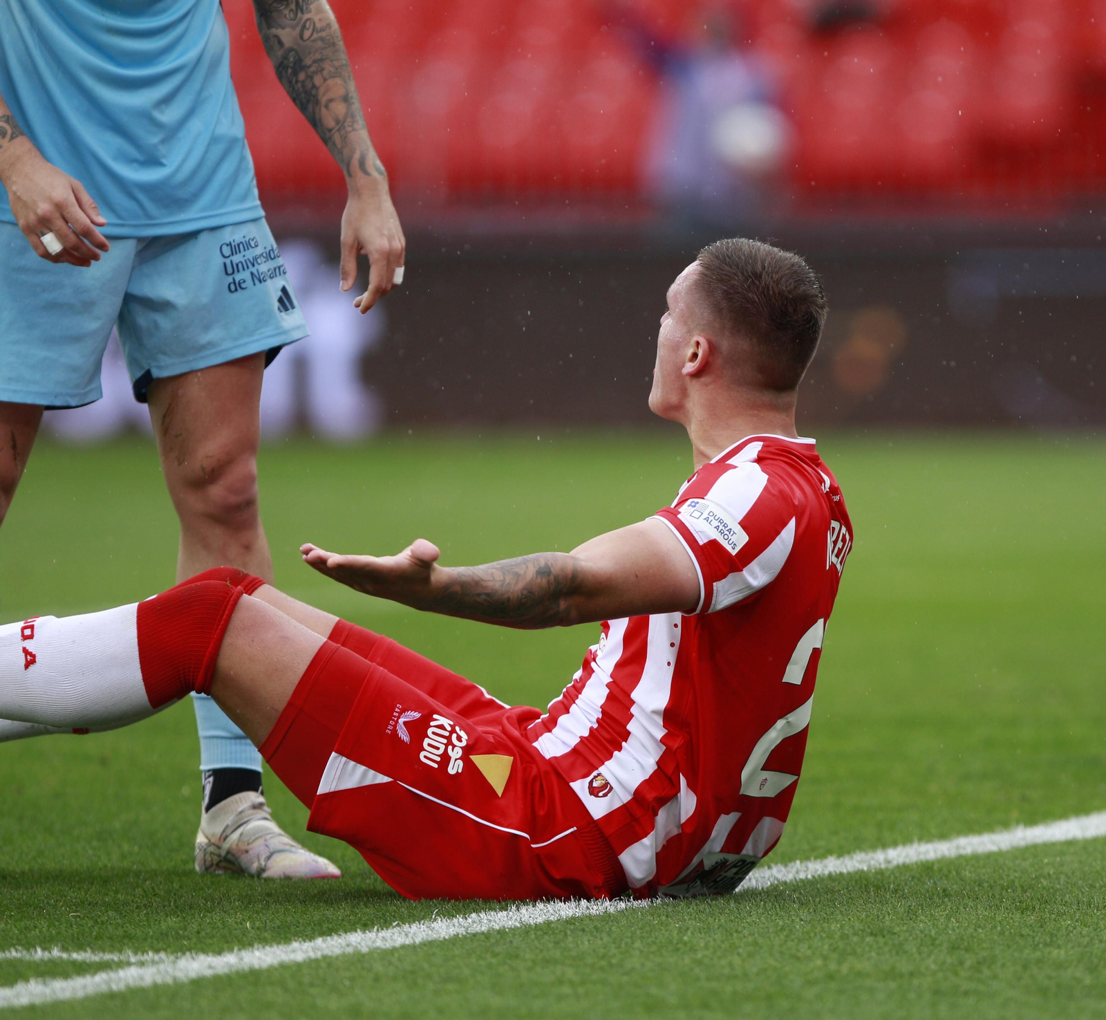 Las mejores imágenes del partido de fútbol U.D. Almería-C.A. Osasuna