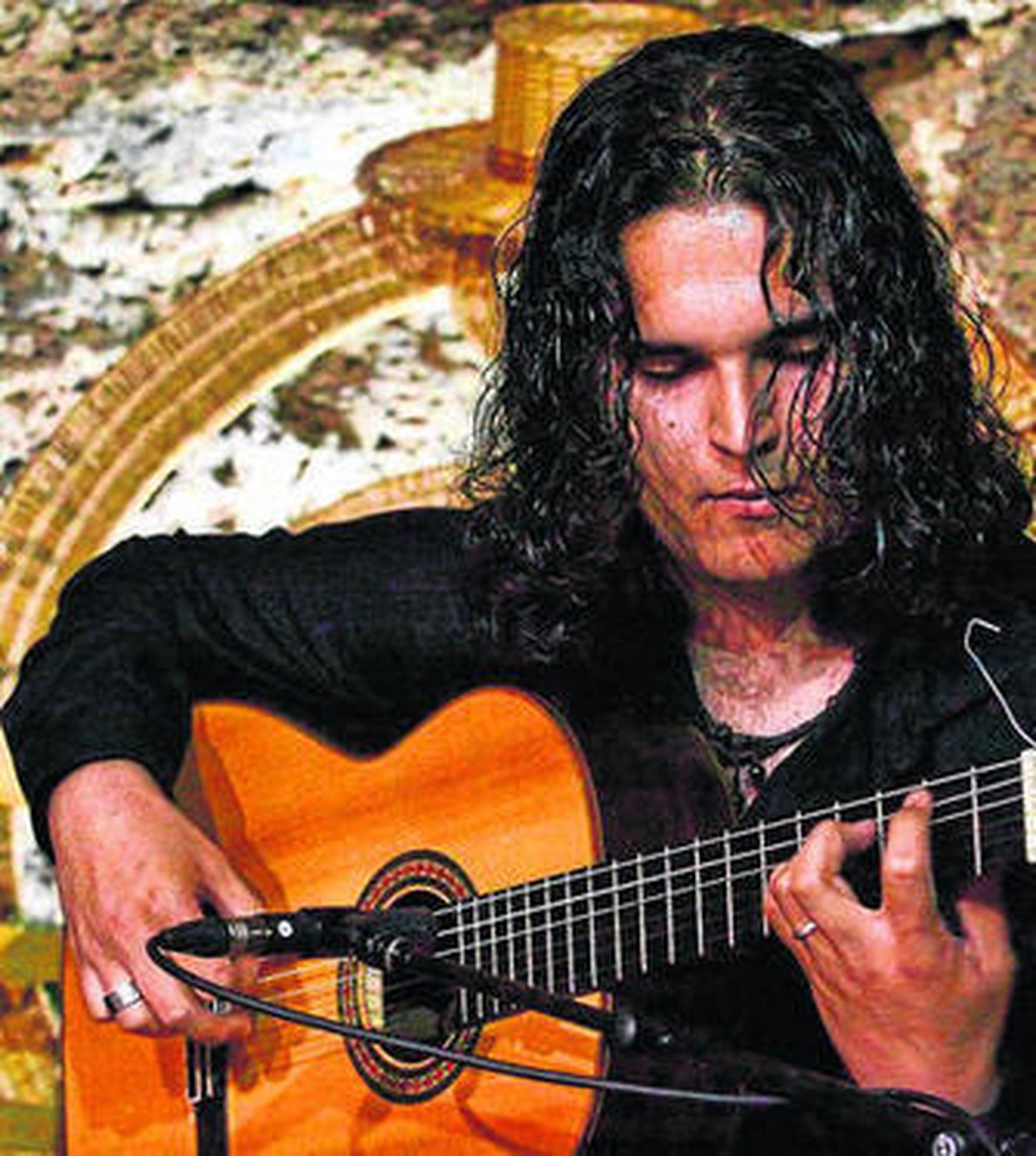 Antonio de Quero, joven guitarrista almeriense.