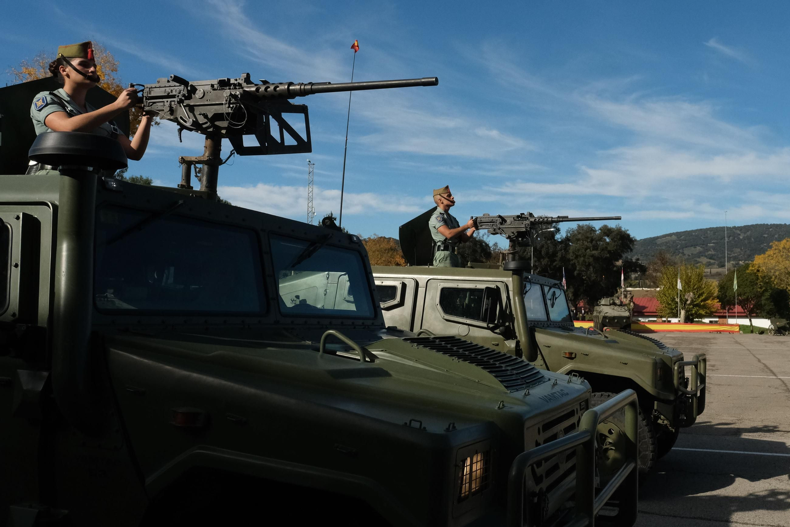 Celebración de la patrono de la Legión, en imágenes