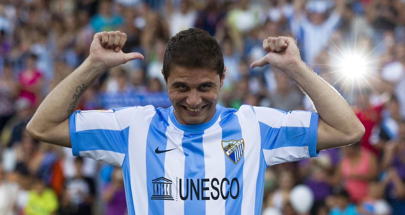 La fotos de Joaquín Sánchez en su etapa en el Málaga CF La fotos de Joaquín Sánchez en su etapa en el Málaga CF