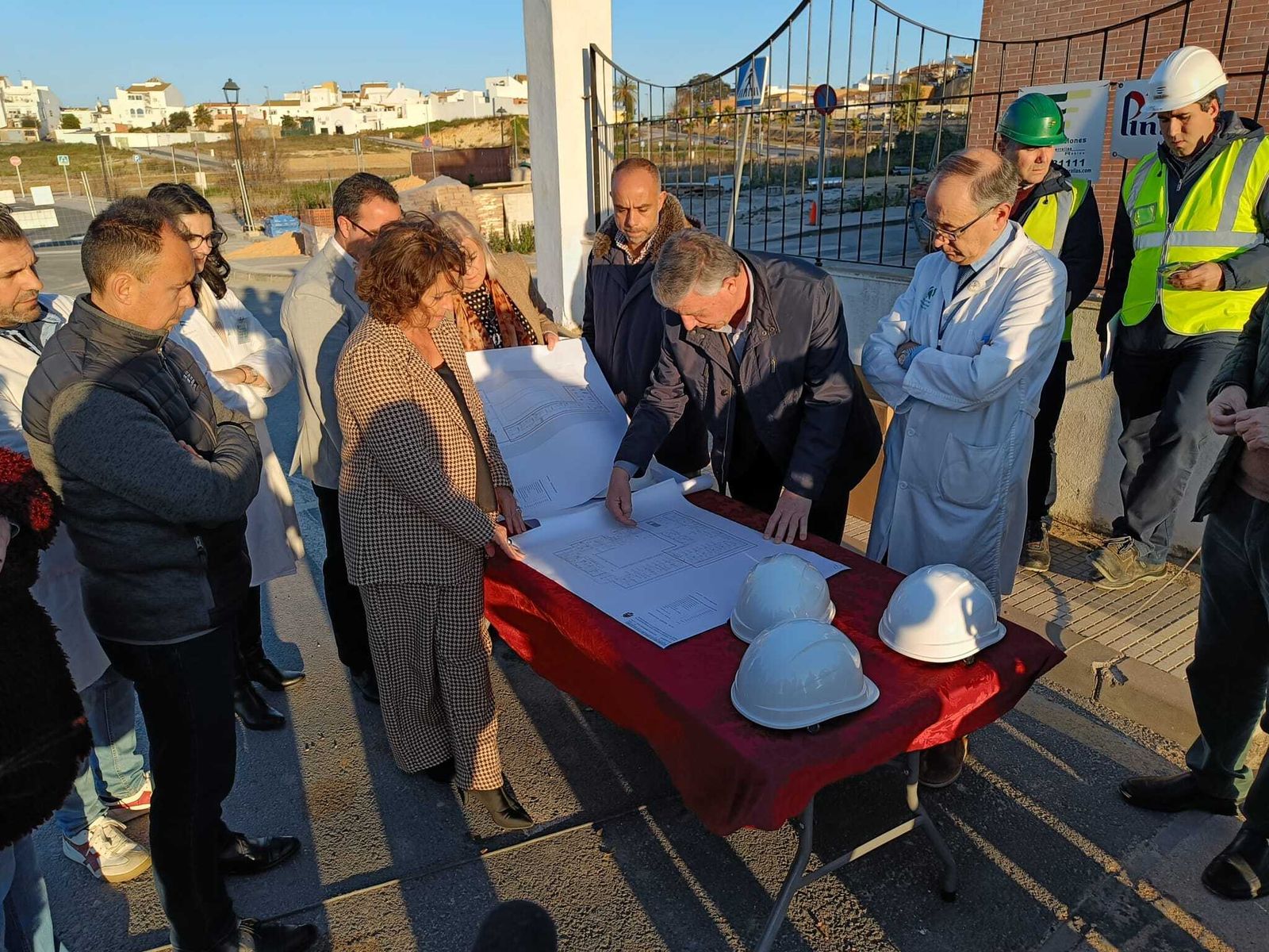 La consejera de Salud y Consumo visita el avance de las obras