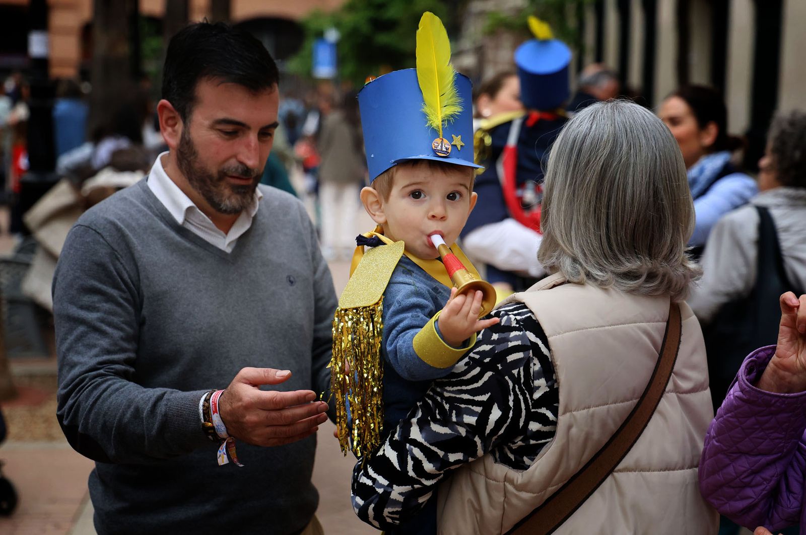 Imágenes de la procesión de la 'Escuela Infantil Mi Pequeño Puerto'