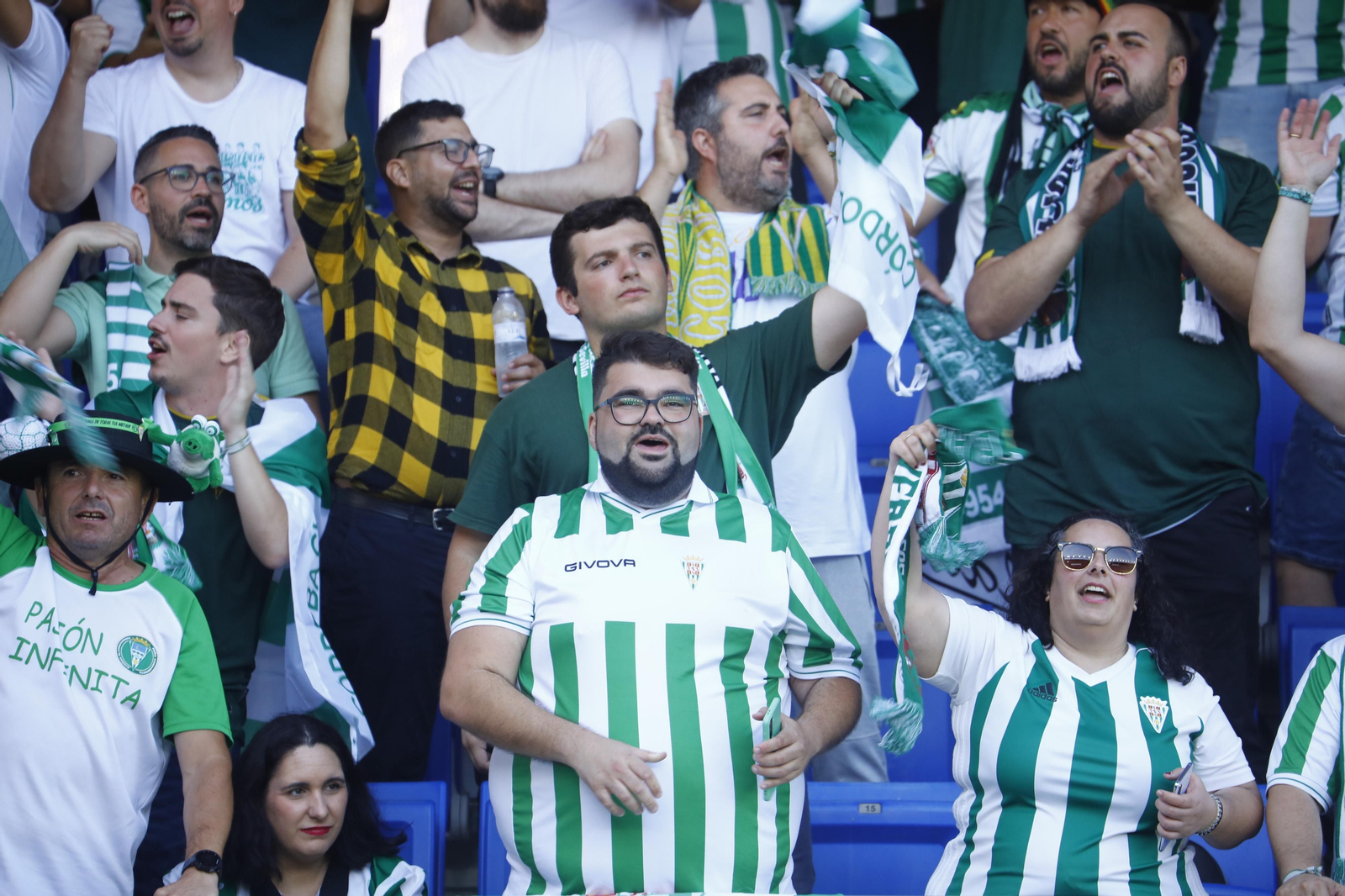 Así vivió la afición del Córdoba CF el partido ante el Barcelona Atlètic en el Estadio Johan Cruyff