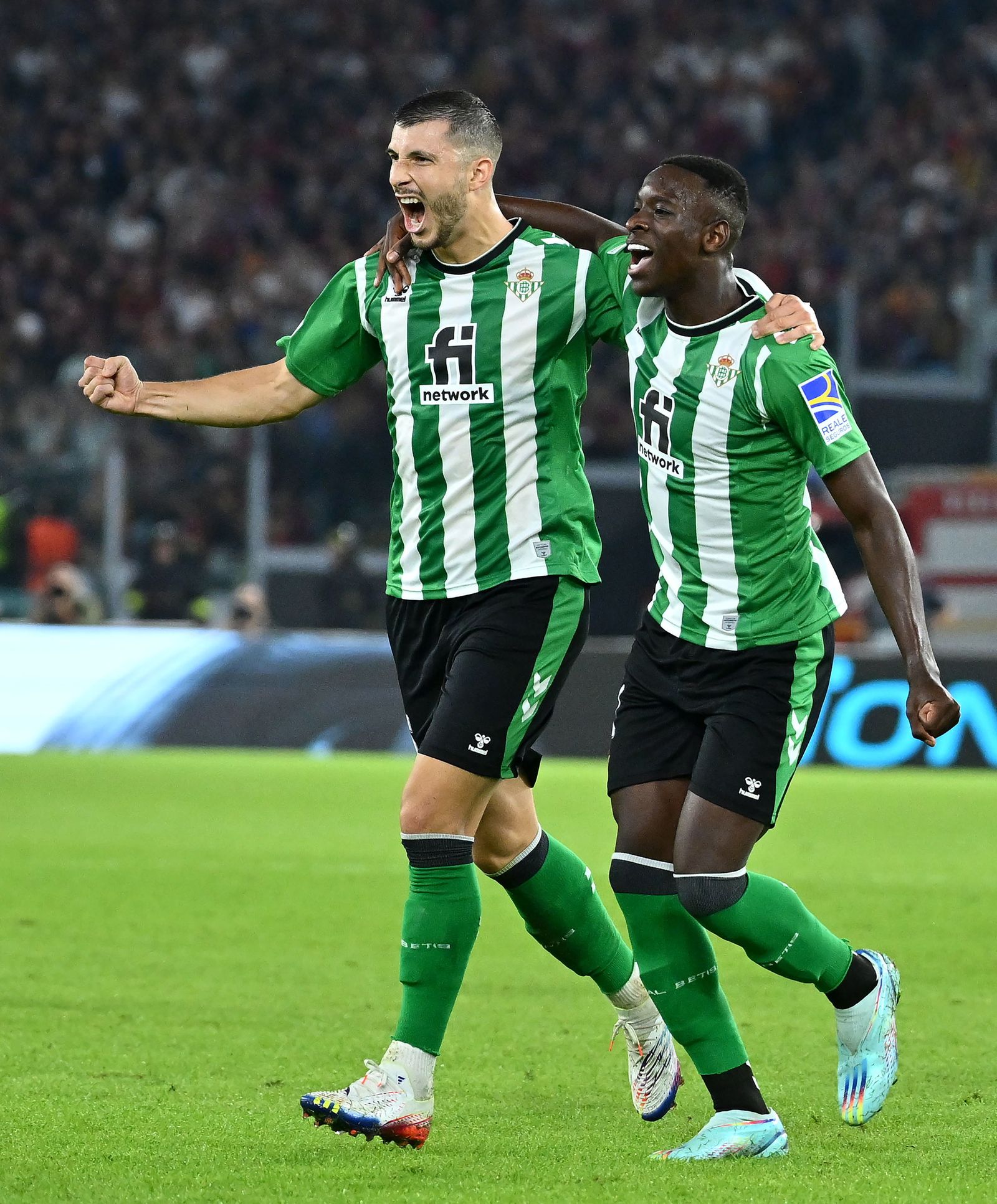 Las fotos del Roma-Betis de la Europa League