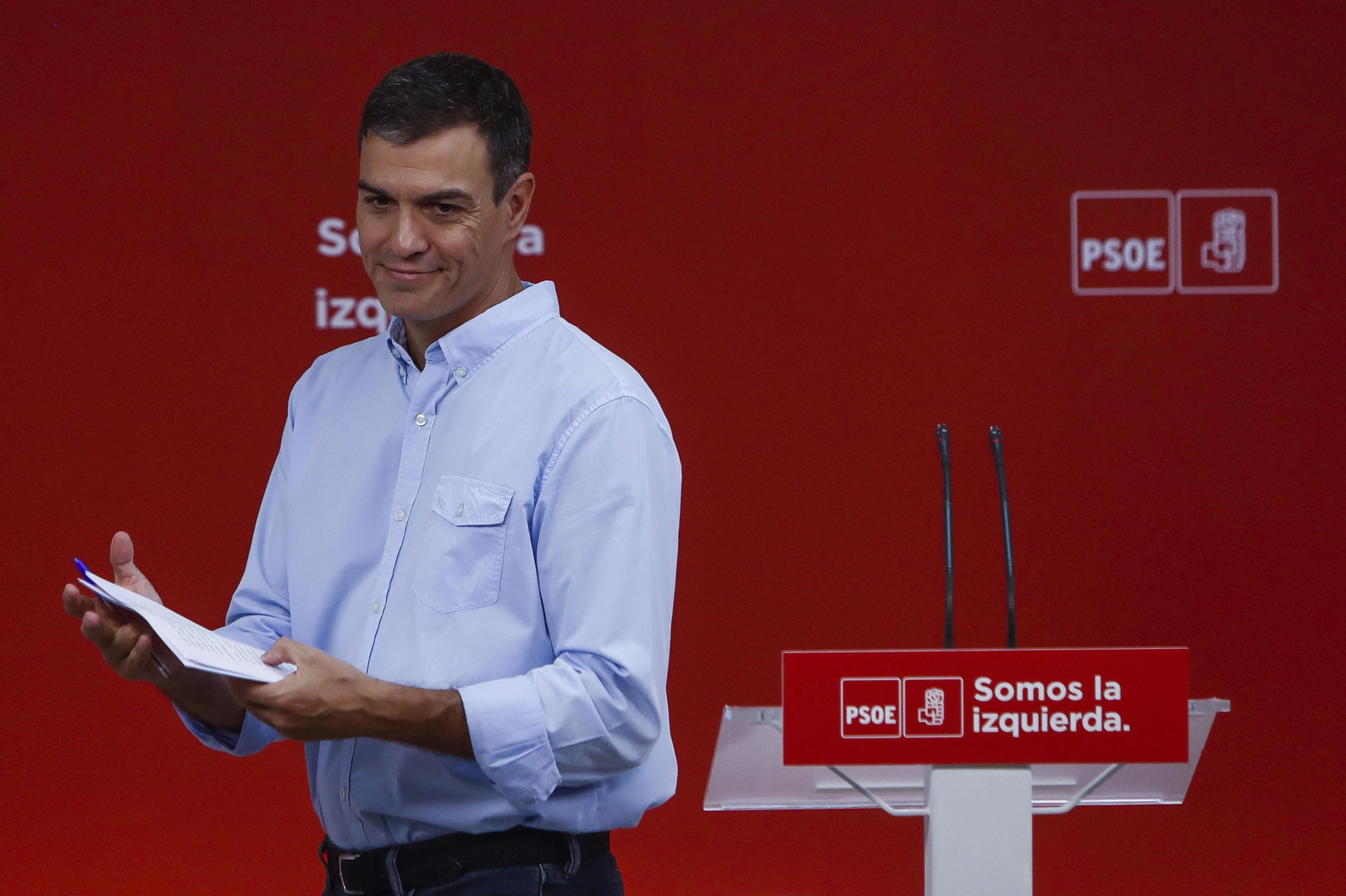 Pedro Sánchez.