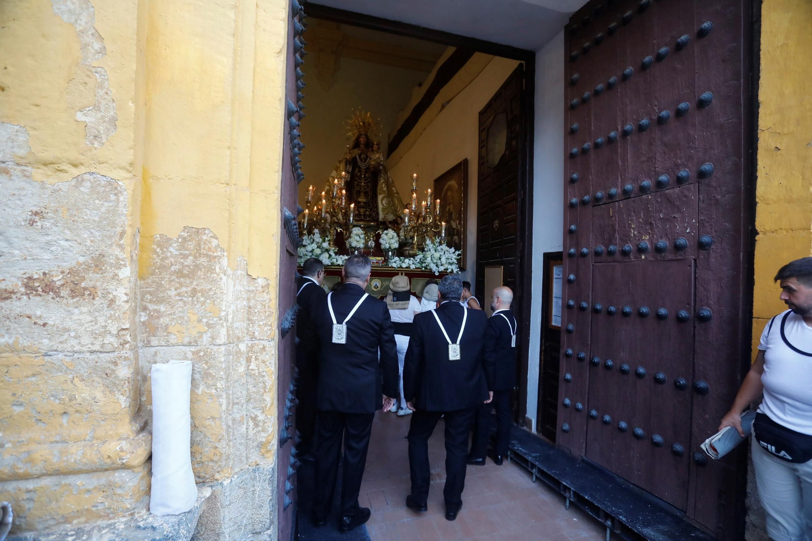 La procesión de la Virgen del Carmen de Puerta Nueva de Córdoba, en imágenes