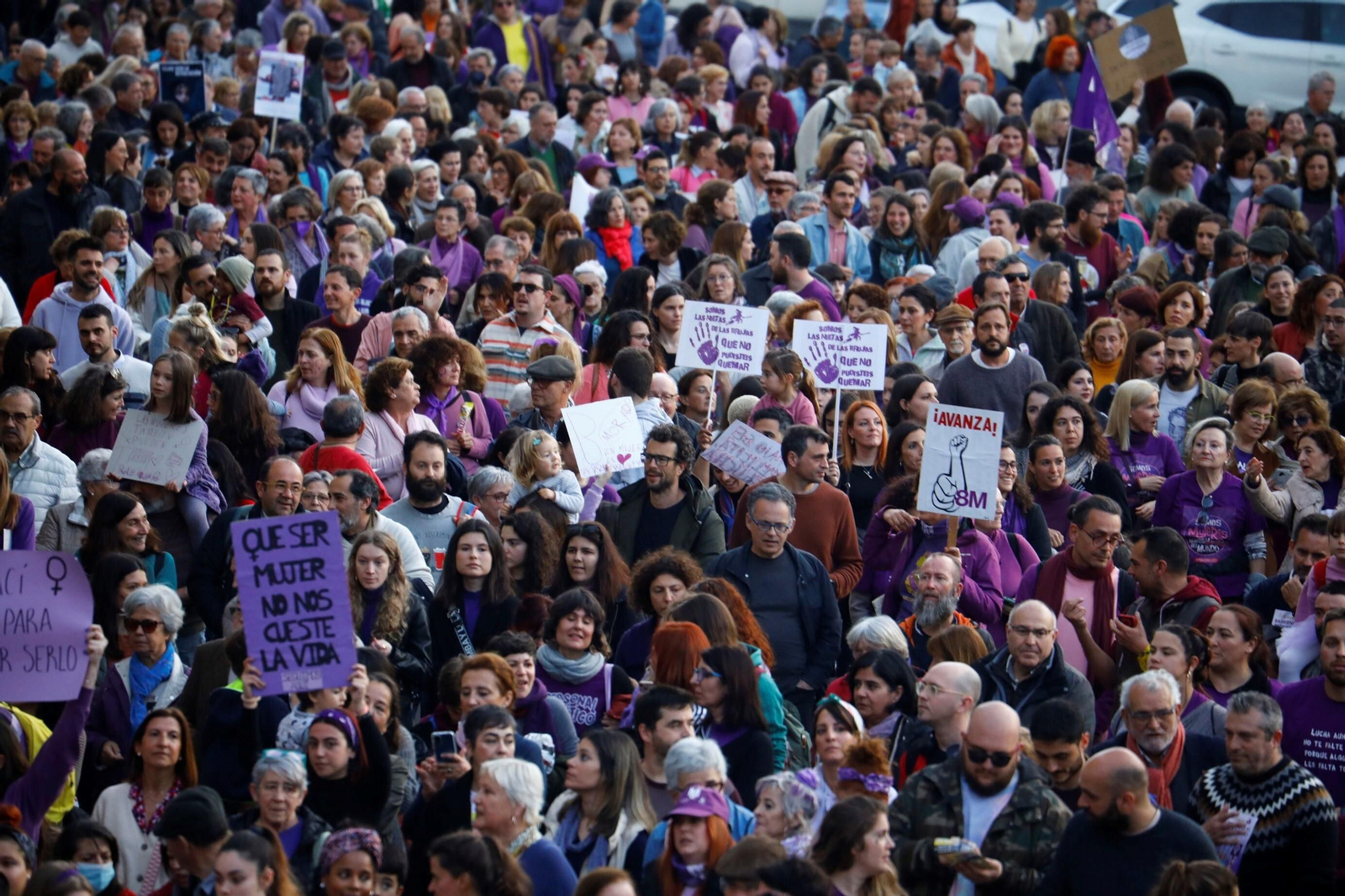 La manifestación del 8M en Córdoba, en imagenes