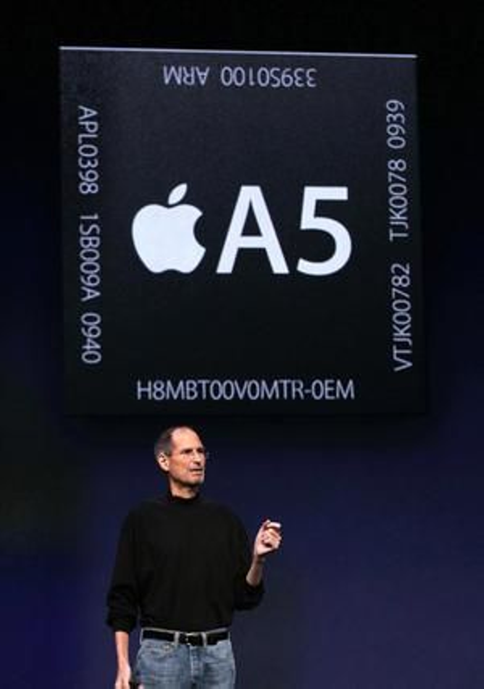 Steve Jobs presenta el iPad 2, la nueva versión del 'tablet' de Apple.

Foto: AFP Photo