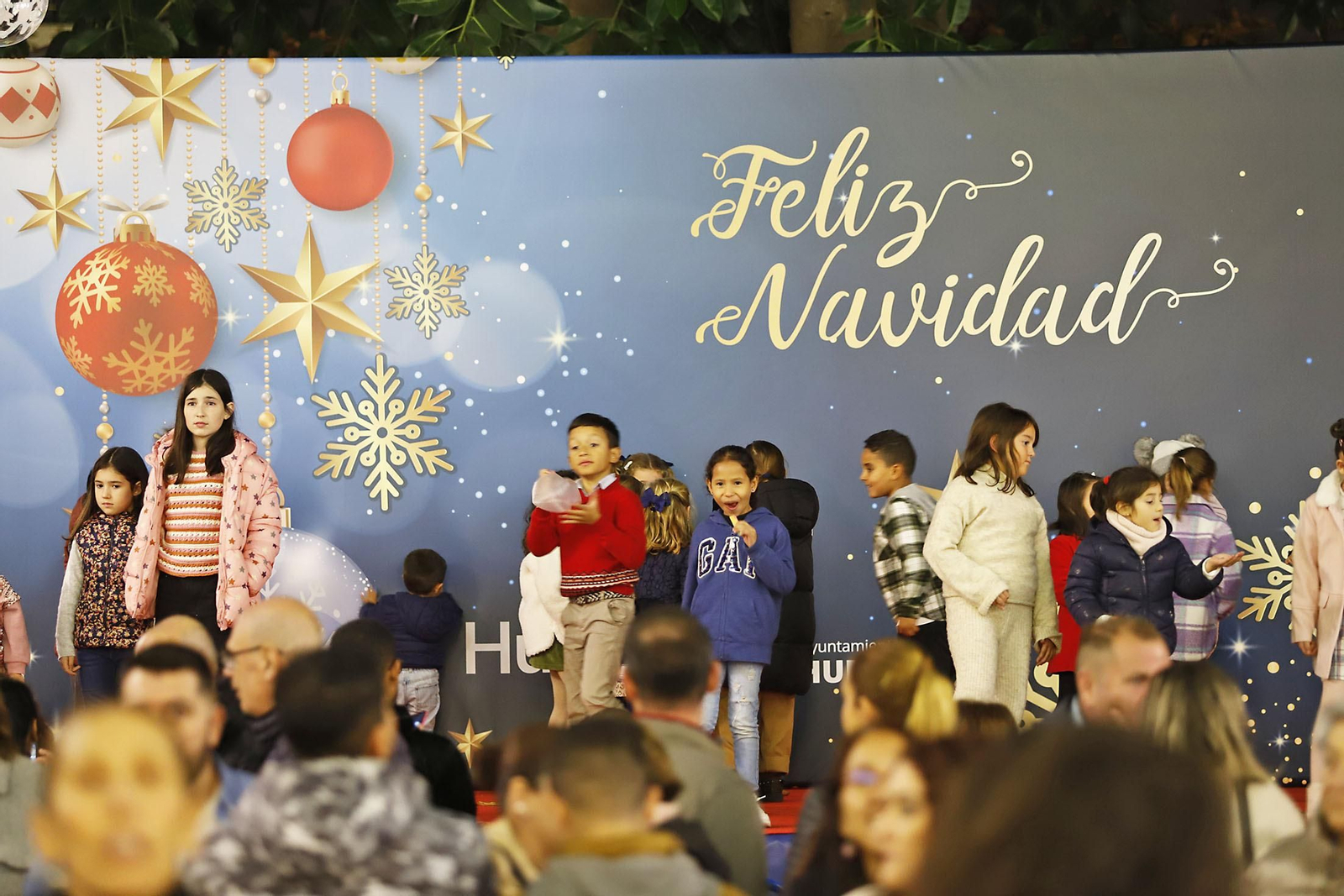 Imágenes del mercado navideño de la Plaza de las Monjas