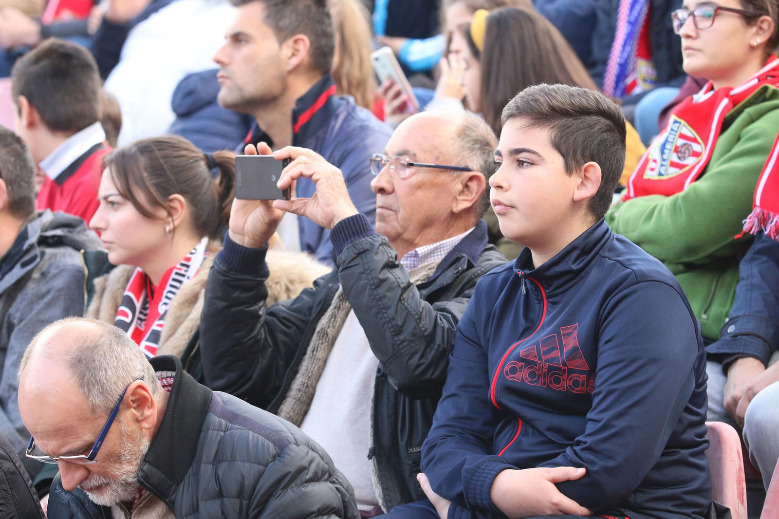 Las imágenes del Almería-Cádiz