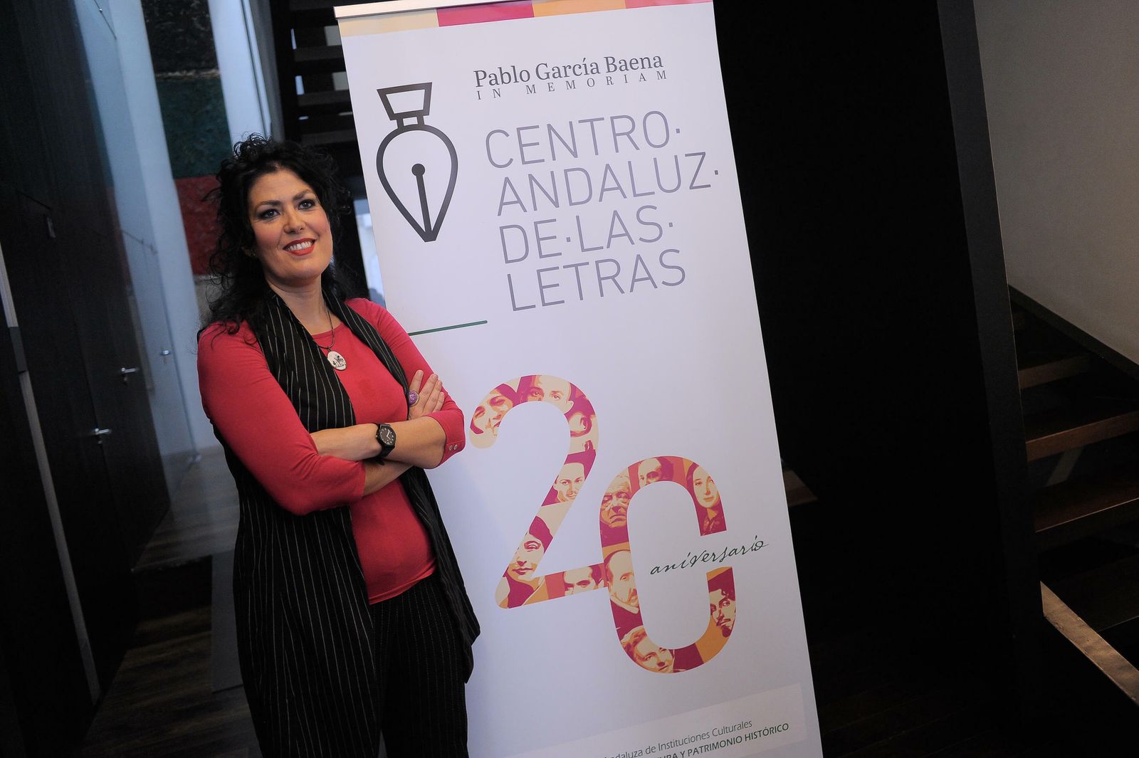 Eva Díaz Pérez, este jueves, en el Centro Andaluz de las Letras.