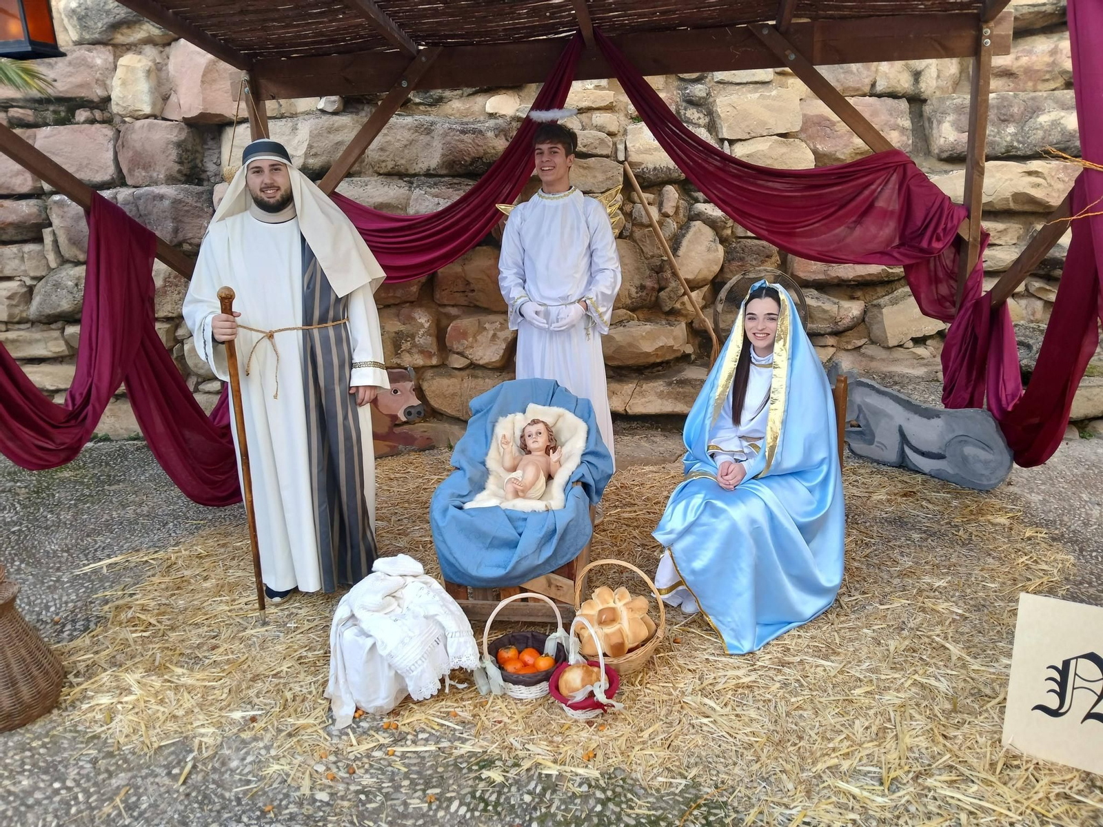 Así ha sido la inauguración del Belén Viviente de Ibros.