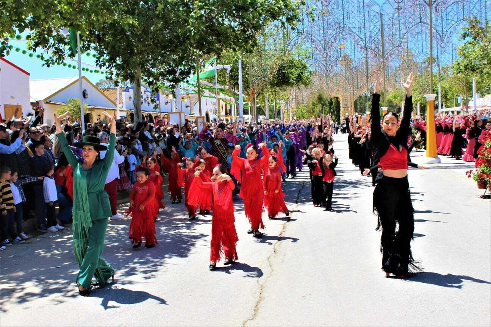 La Feria de Rota 2024: las imágenes de la inauguración de este miércoles 1 de mayo