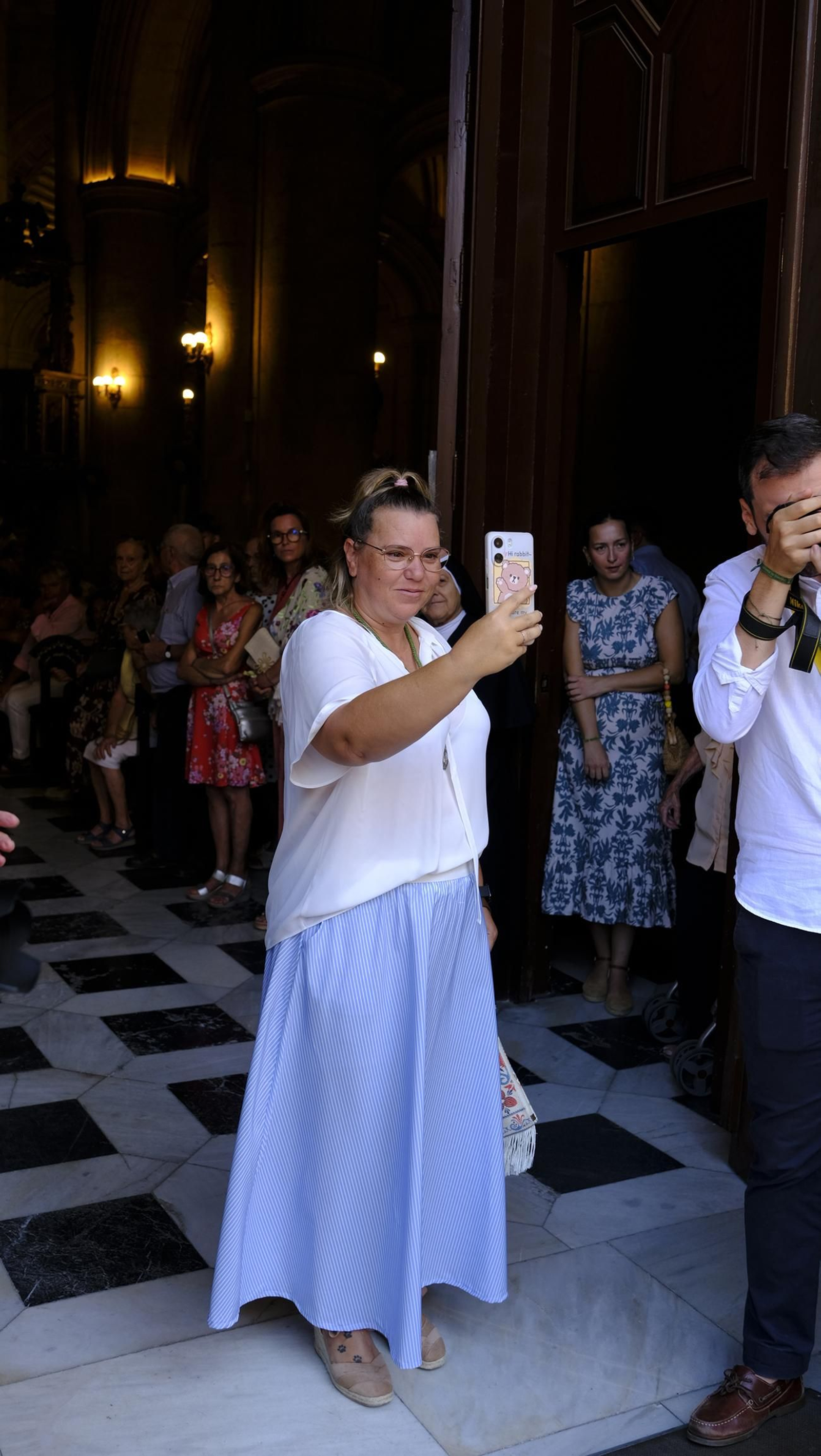 La ofrenda floral a la Virgen del Mar en la Feria de Almería 2025, en imágenes