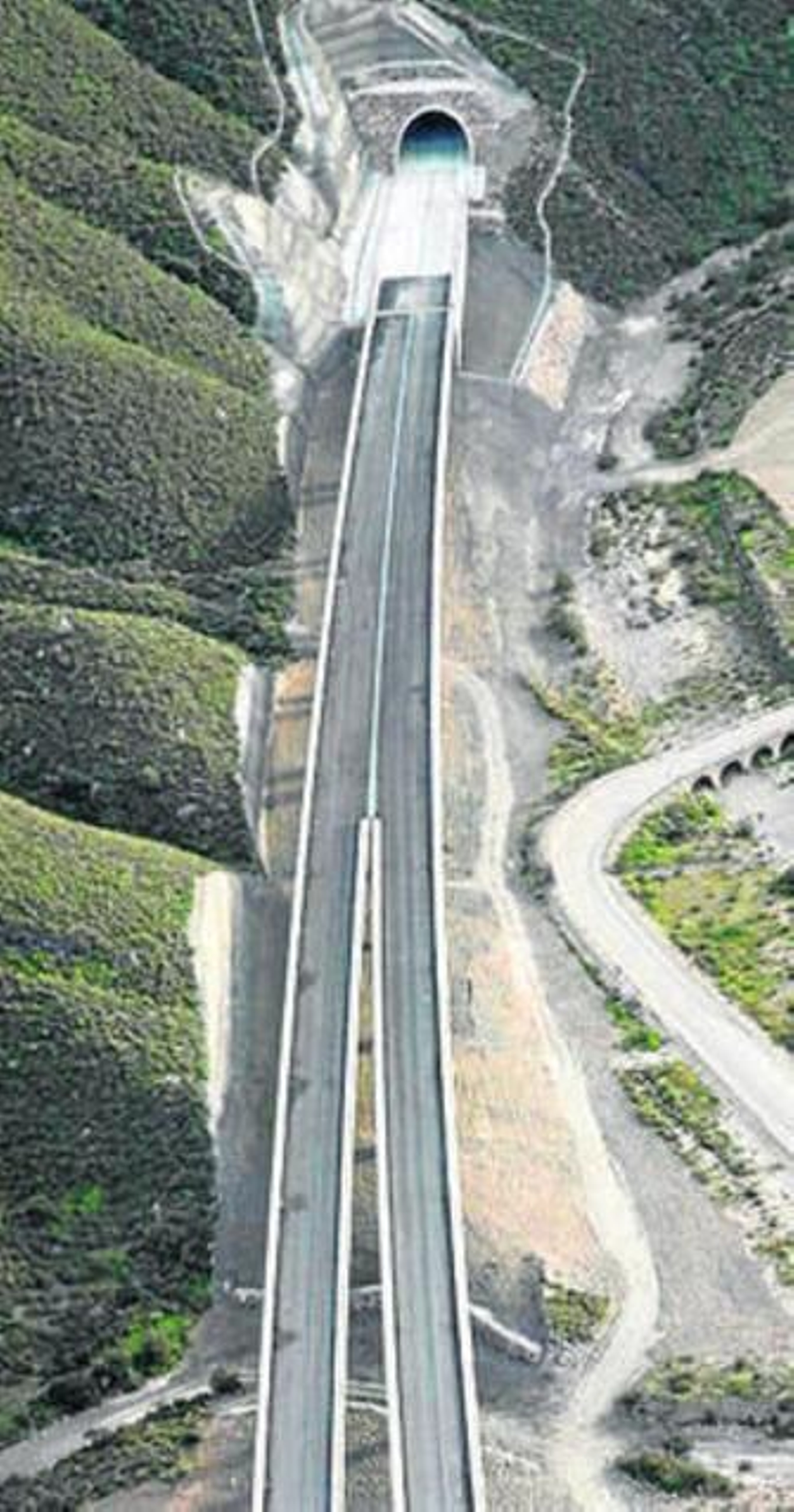 Imagen aérea de Los Gafarillos.