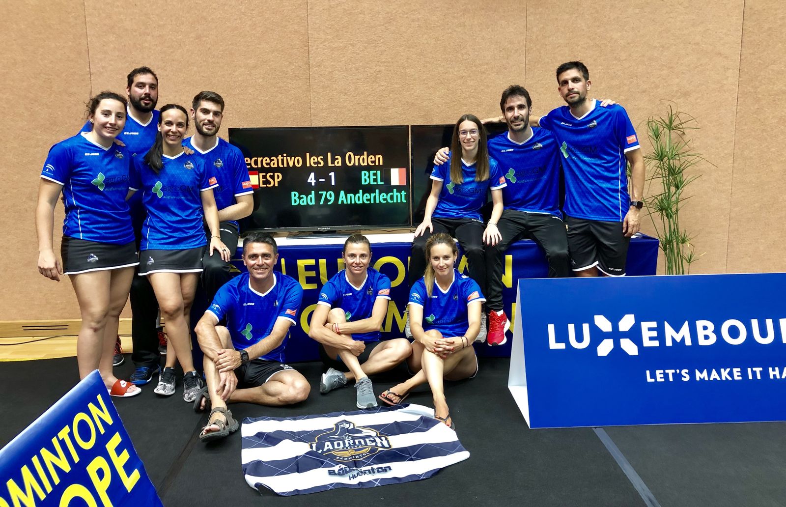 El IES La Orden celebra su resultado frente al equipo de Bélgica