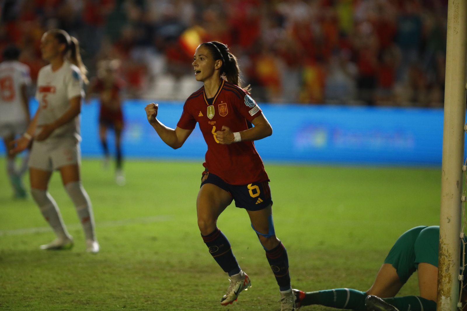 Las mejores fotos de la victoria de España ante Suiza en El Arcángel de Córdoba