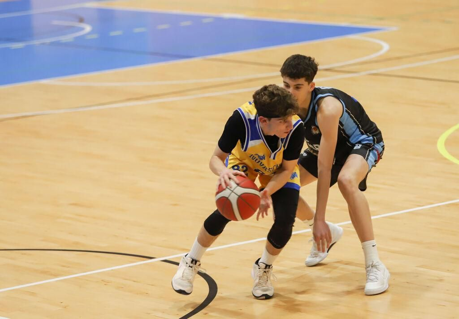 El Novaschool, en acción en La Línea.