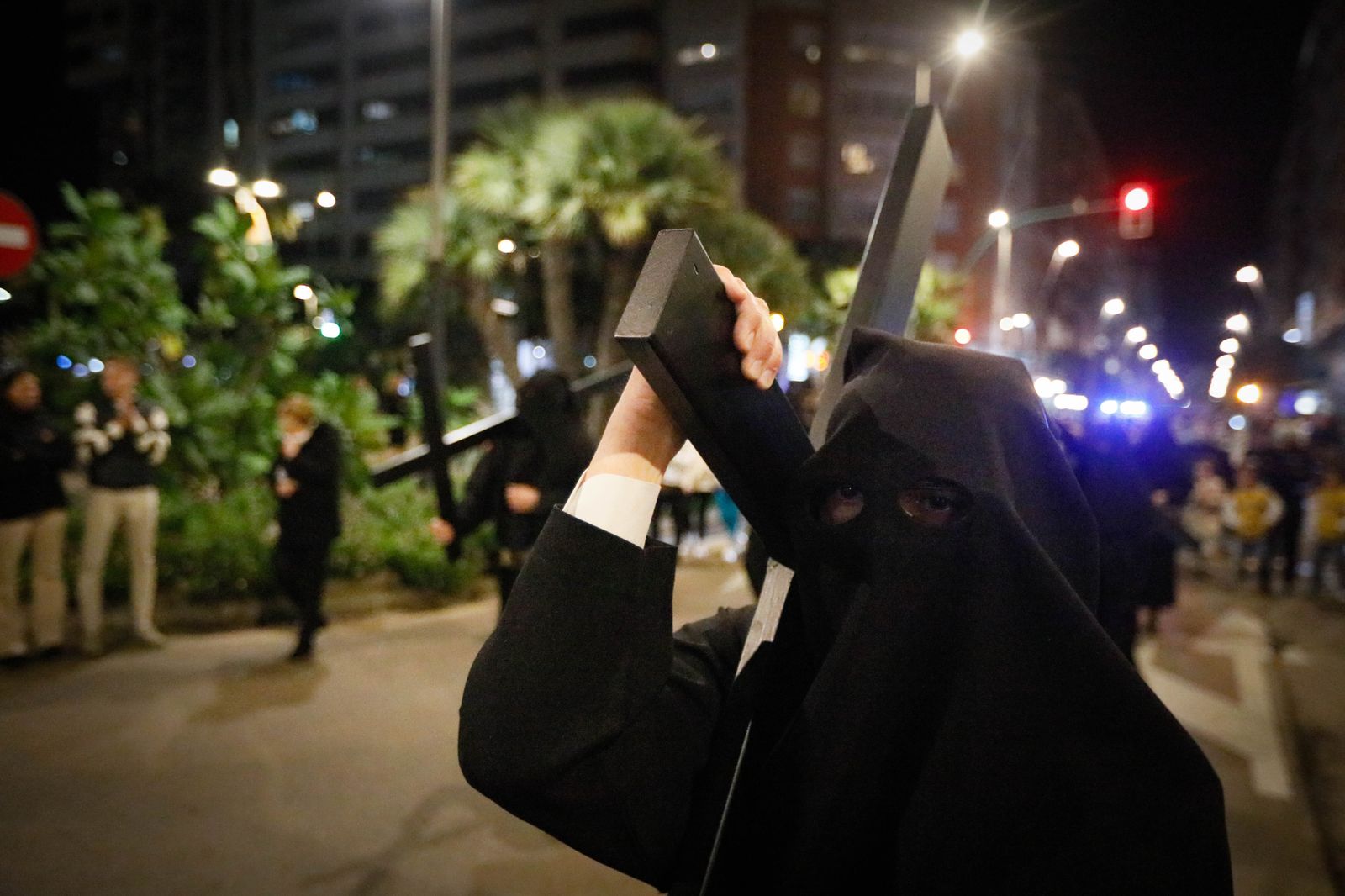 La procesión de La Caridad de Almería, en imágenes