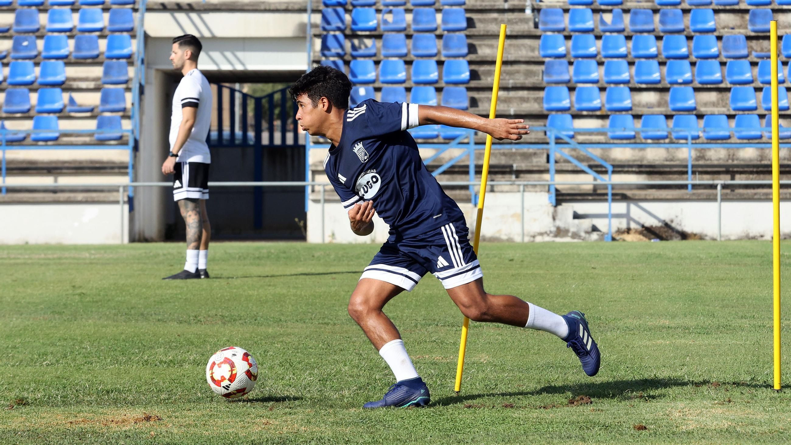 Primer entrenamiento del Xerez CD en el Pedro Garrido de Jerez