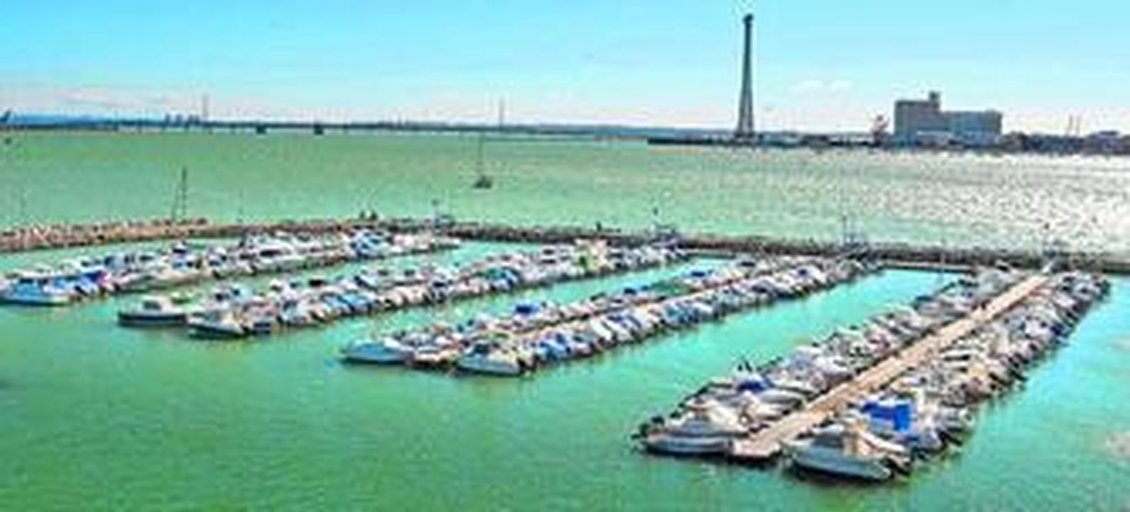 Imagen del Club Viento de Levante, que cuenta con 427 puntos de atraque y que se sitúa en la barriada de la Paz.