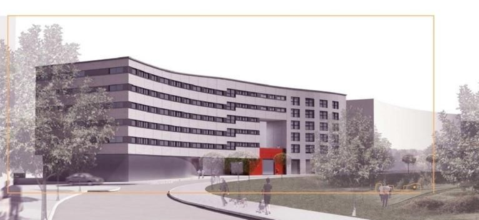 Diseño de la promoción de VPO R14 del sector Universidad, en Málaga.