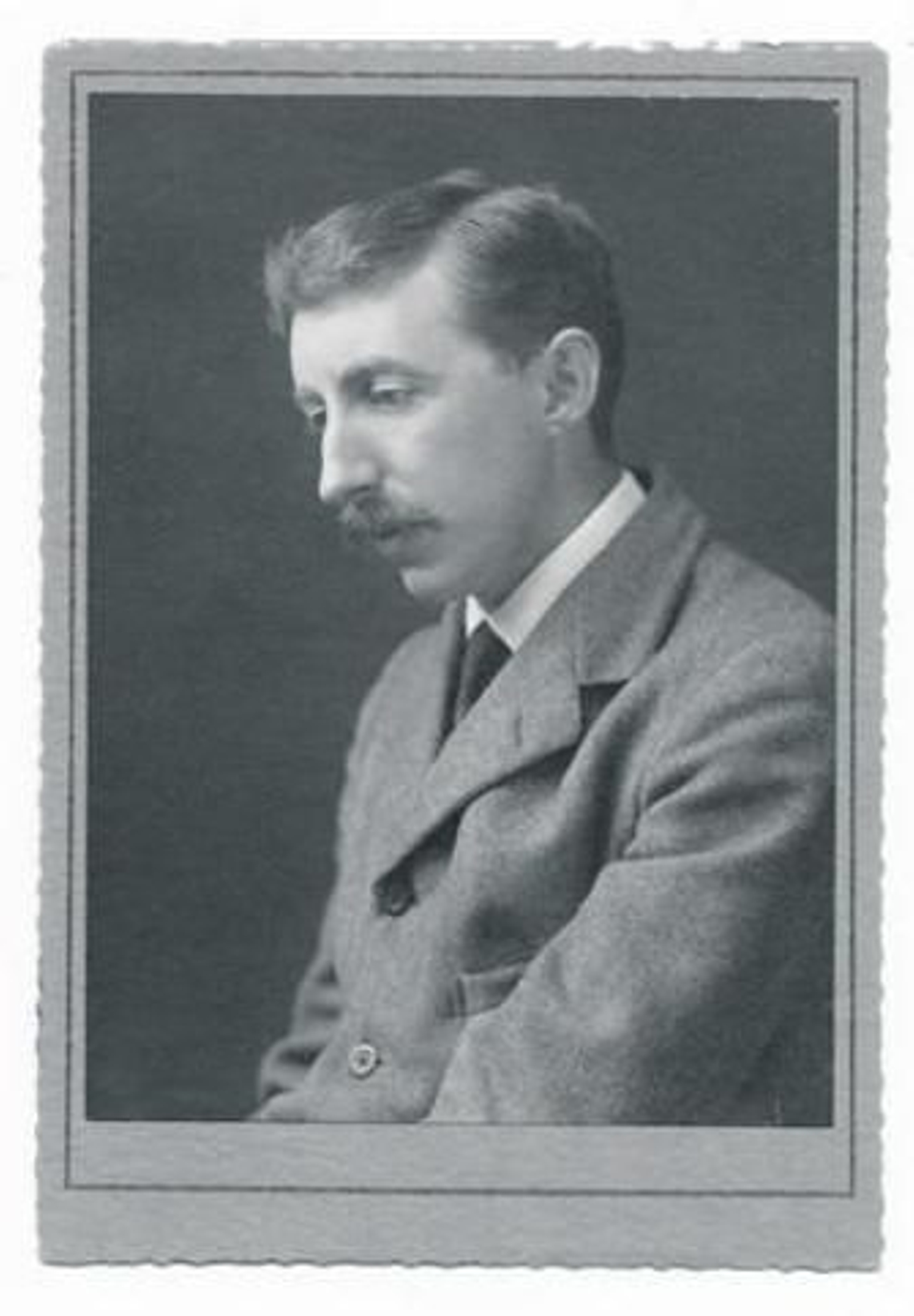 El escritor británico E. M. Forster.