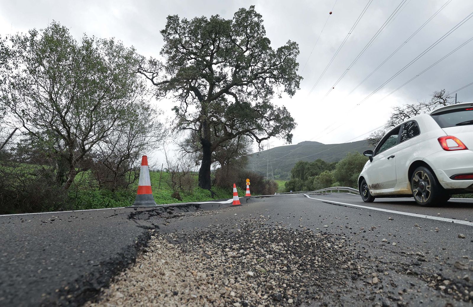 Fotos de los efectos de la borrasca Leonardo en Algeciras