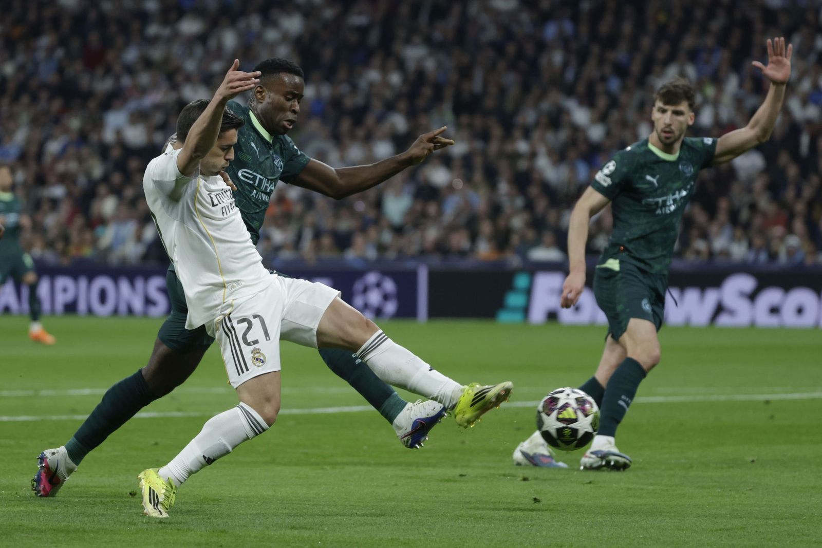 Las fotos del Real Madrid-Manchester City