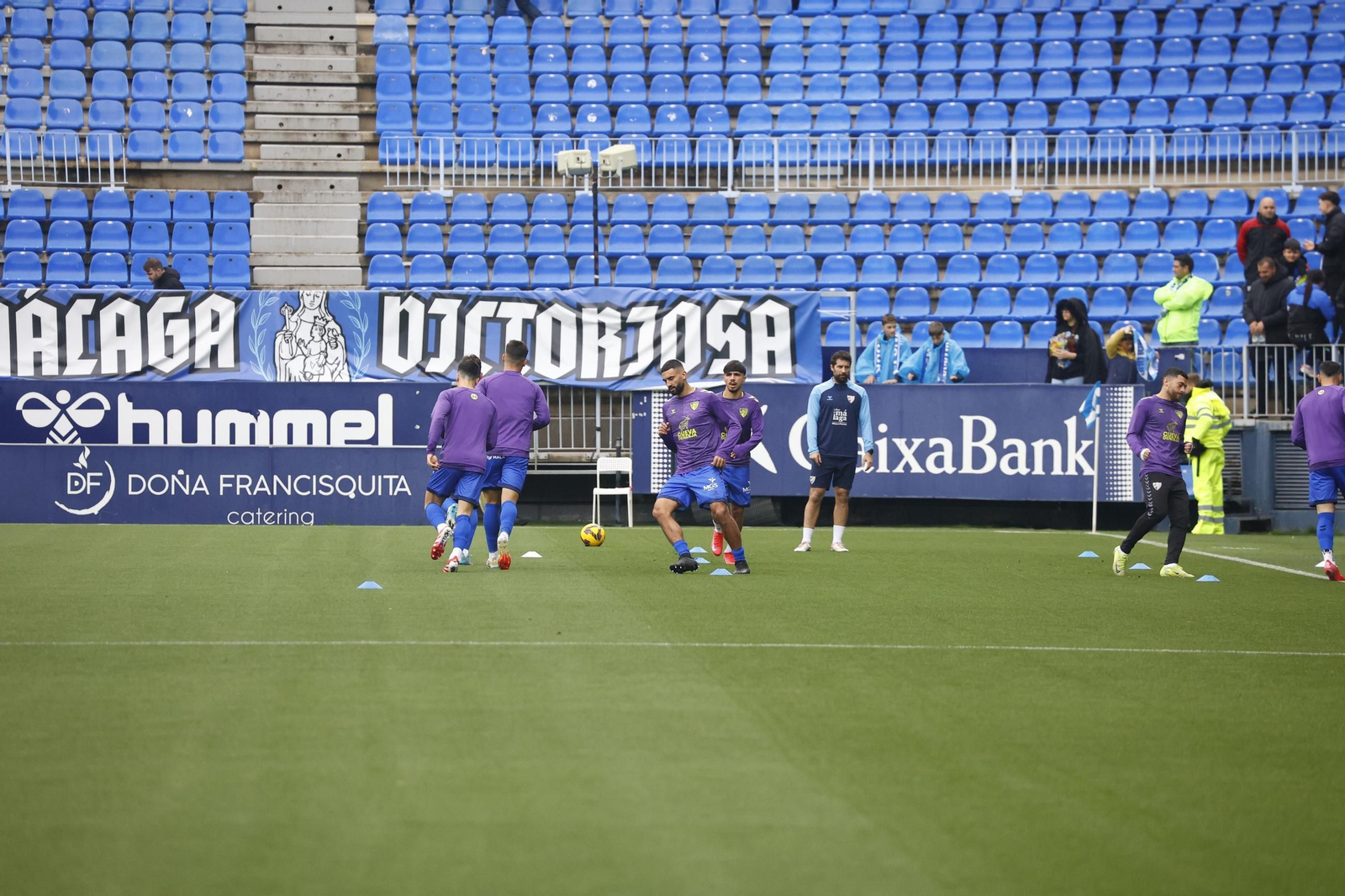 El Málaga CF-Cádiz, en fotos