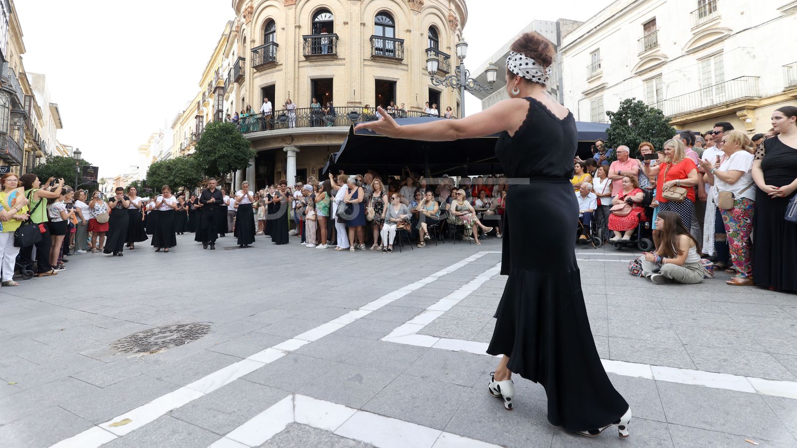 Flashmob de la academia de baile de Fani Muñoz en Jerez