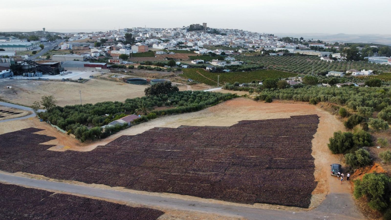 Panorámica de la pasera de Montemayor.