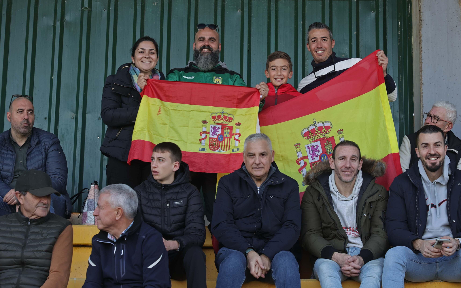 Búscate durante el segundo partido España - Italia sub-17 en Los Barrios