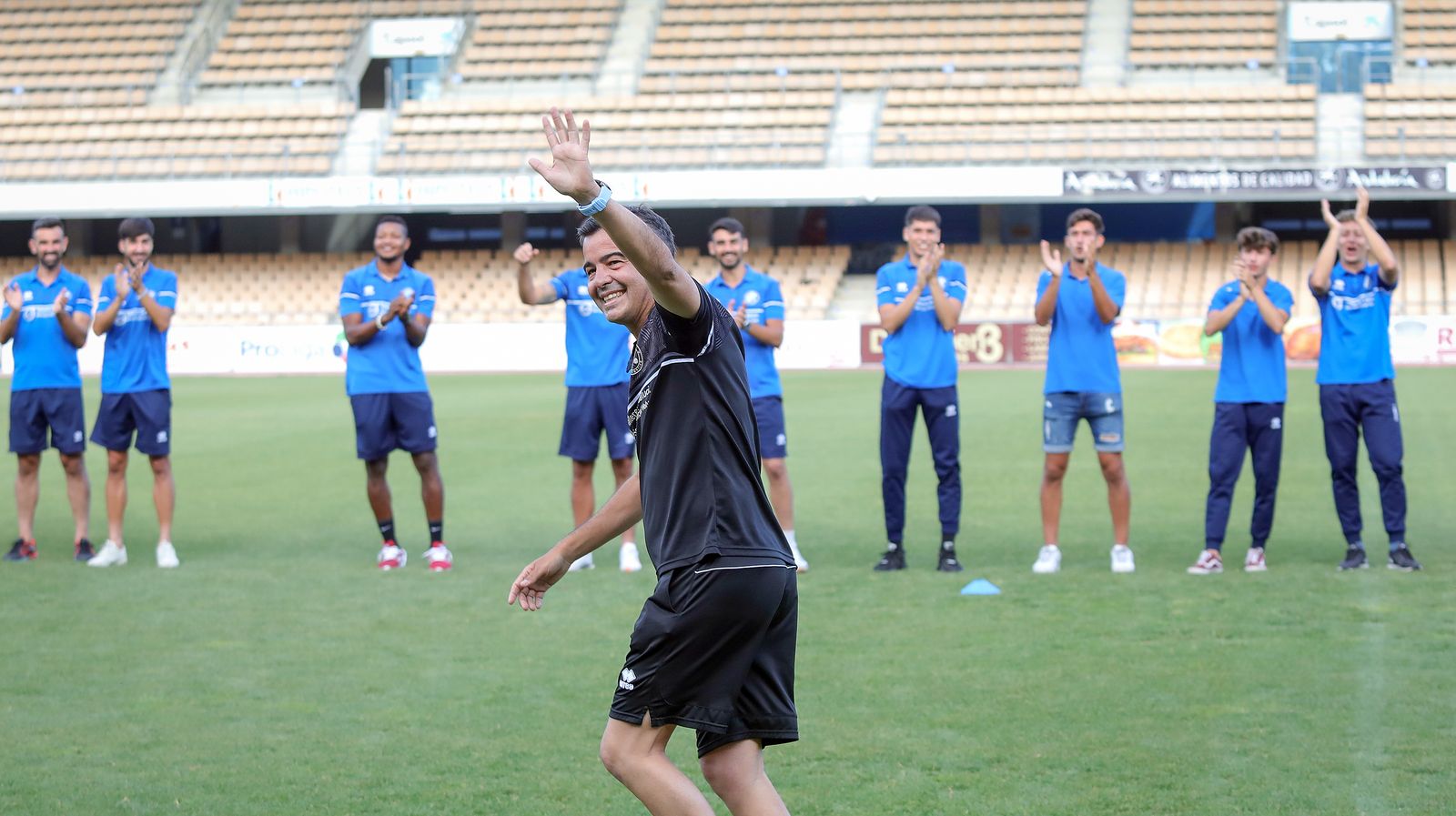 Fiesta del ascenso del Xerez DFC en Chapín