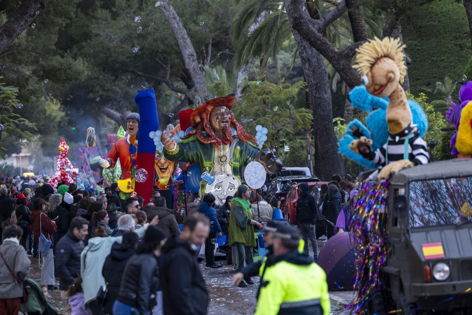 Un momento de la Cabalgata del Humor de 2025.