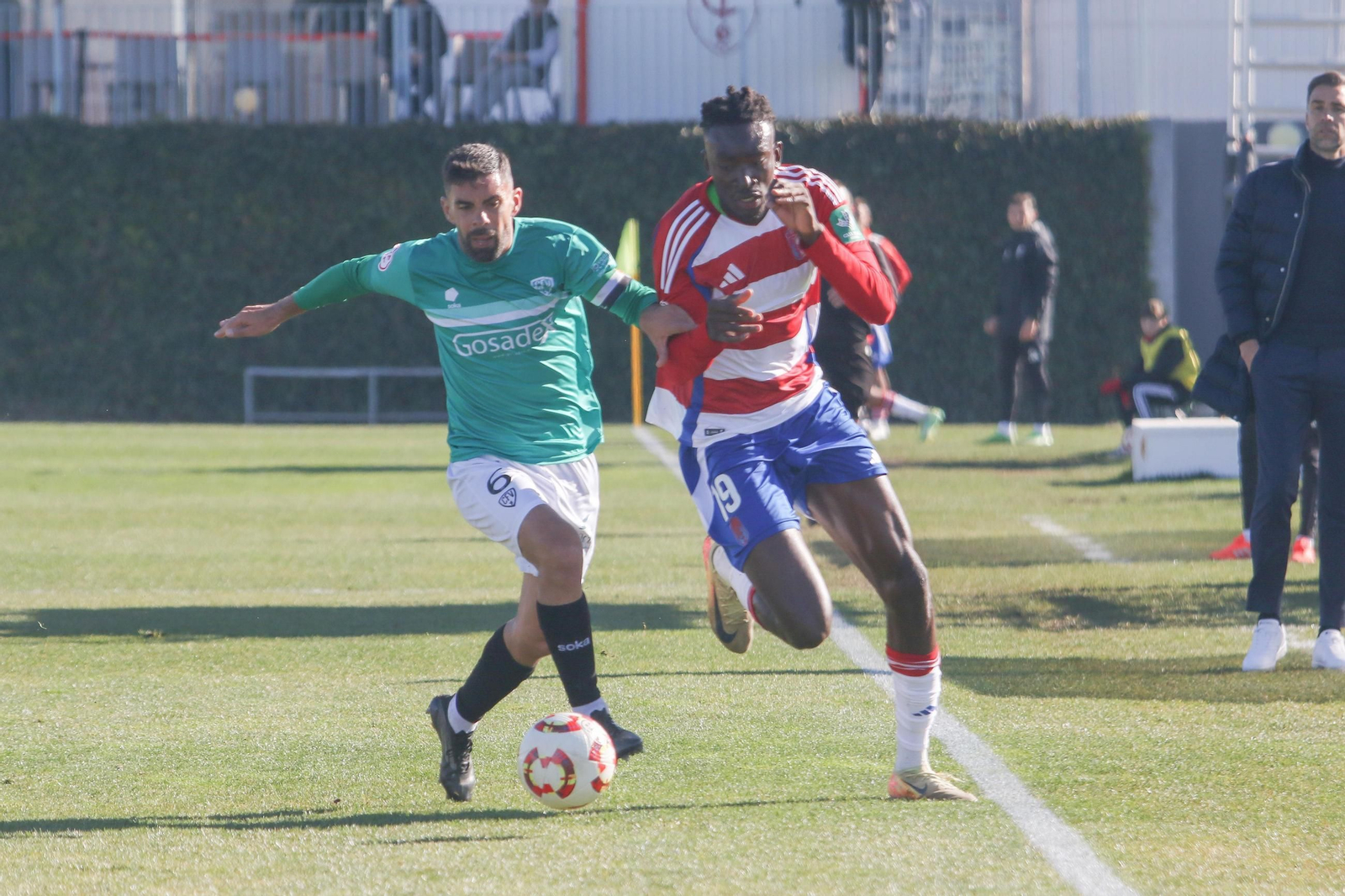 Las mejores imágenes del Recreativo Granada - Villanovense CF