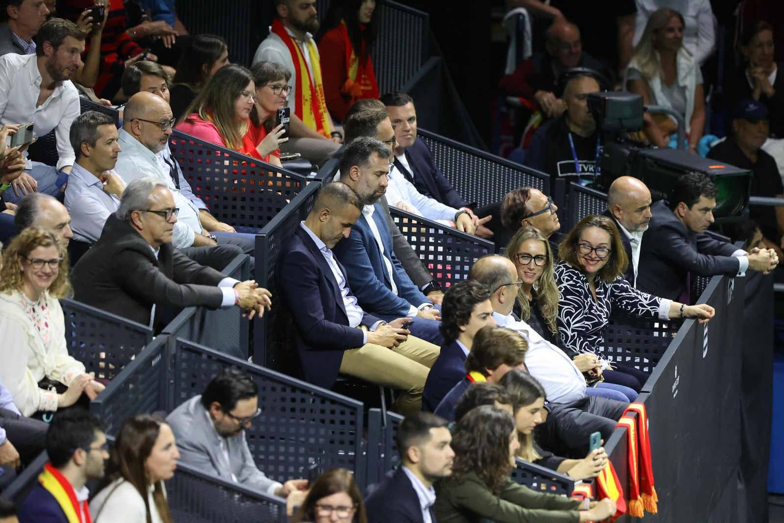 Búscate en las gradas del Carpena en la Copa Davis de Málaga