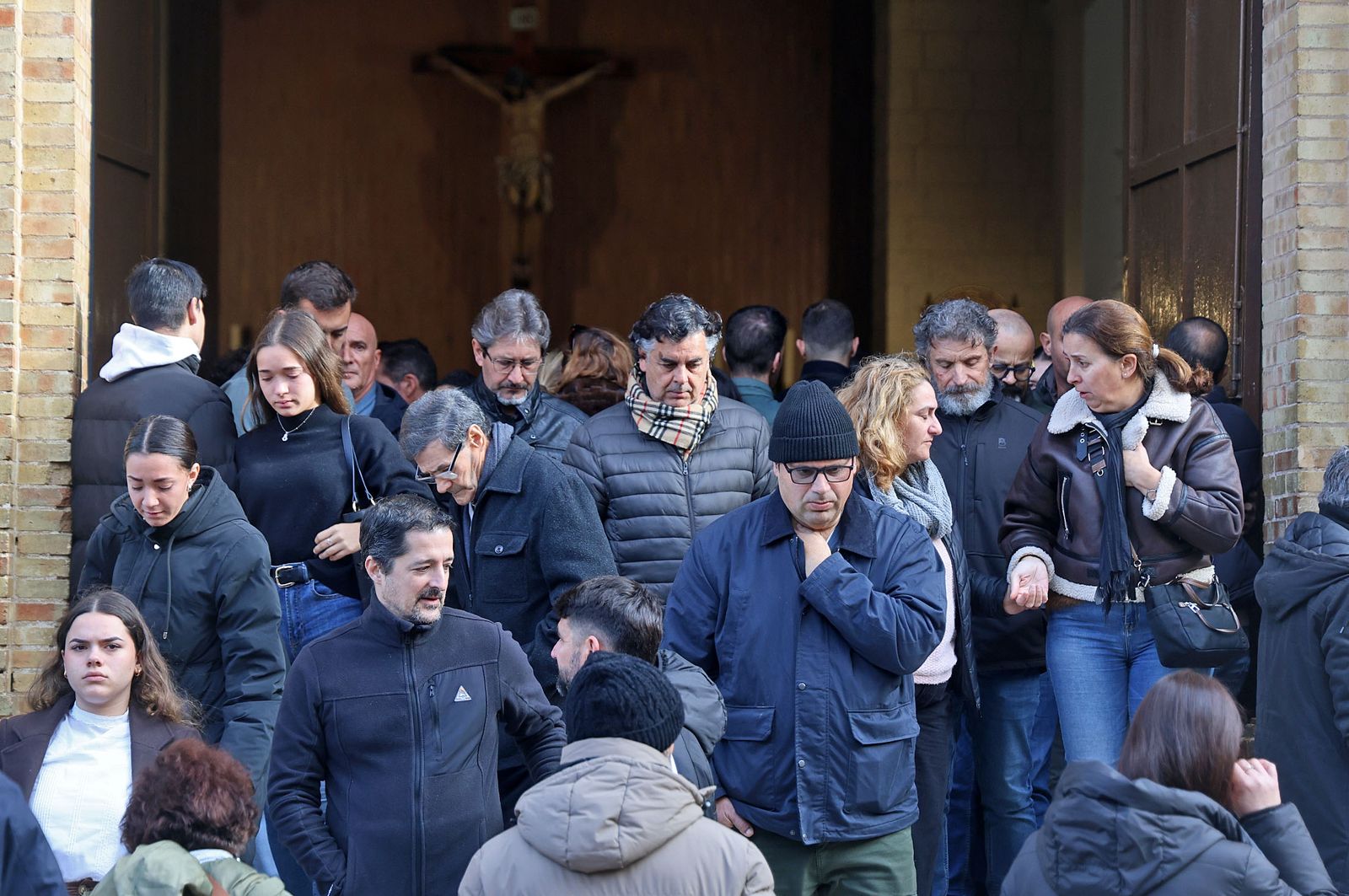 Fotografías de la misa de despedida a David Cordón