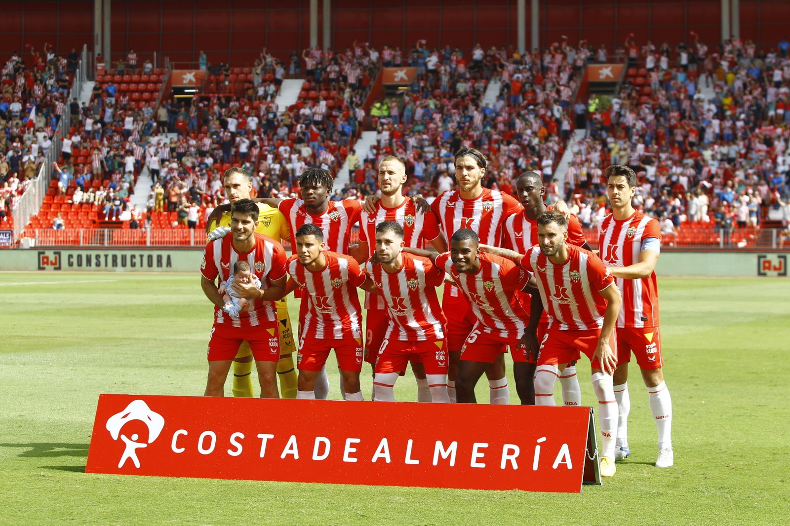 Imágenes de la U.D. Almería-Rayo Vallecano