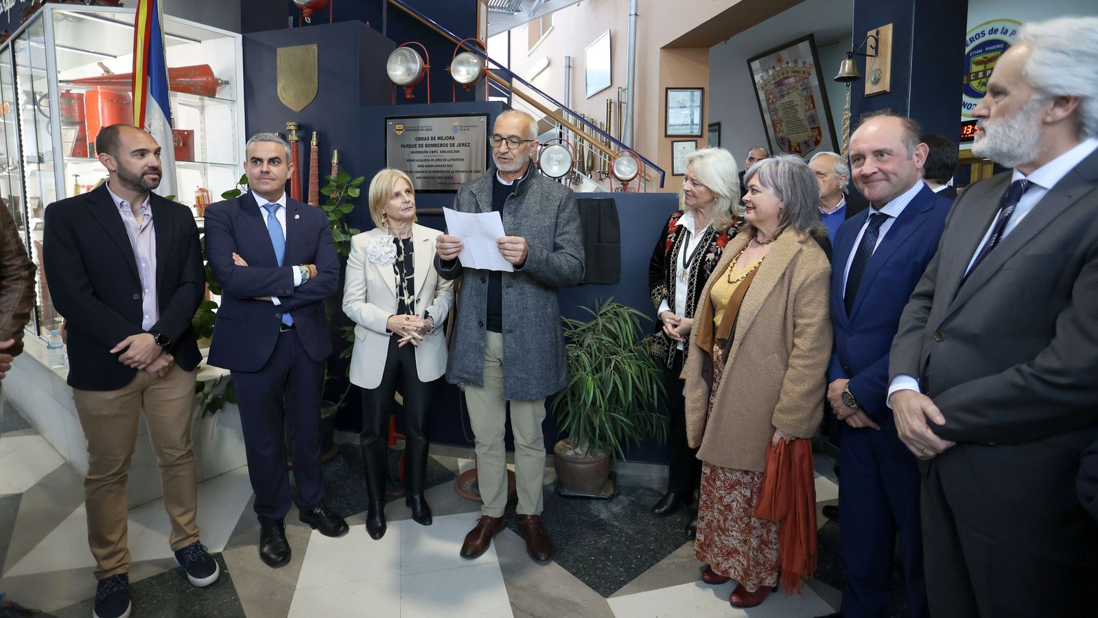 Actos por el Día del Patrón de los Bomberos en Jerez