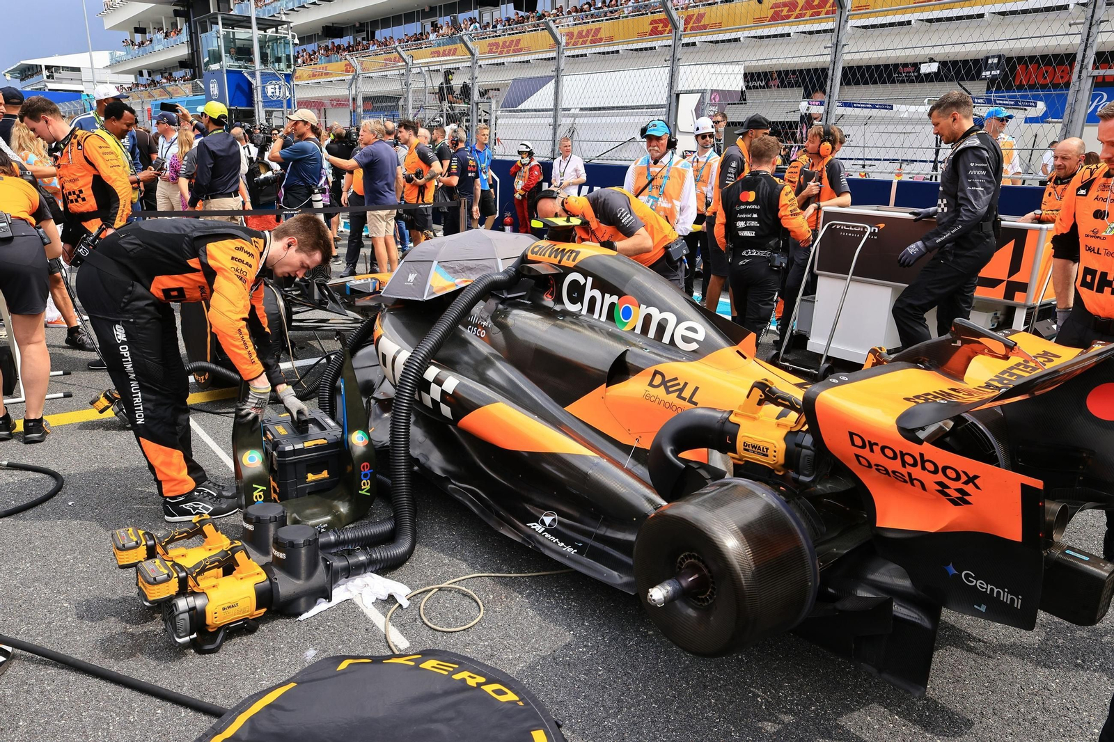 Las mejores fotos de la Fórmula 1 en Miami