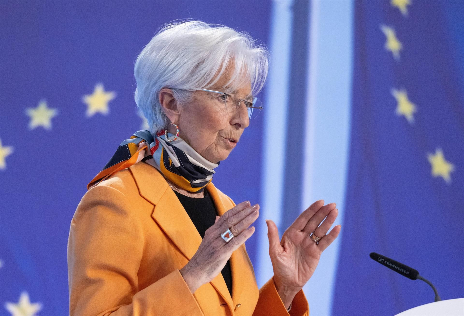 La presidenta del Banco Central Europeo (BCE), Christine Lagarde.