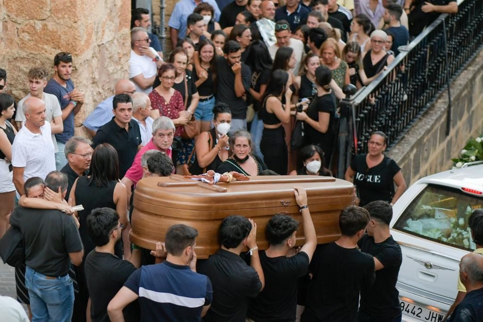 Primeras imágenes del entierro de Juan Trujiilos en Íllora