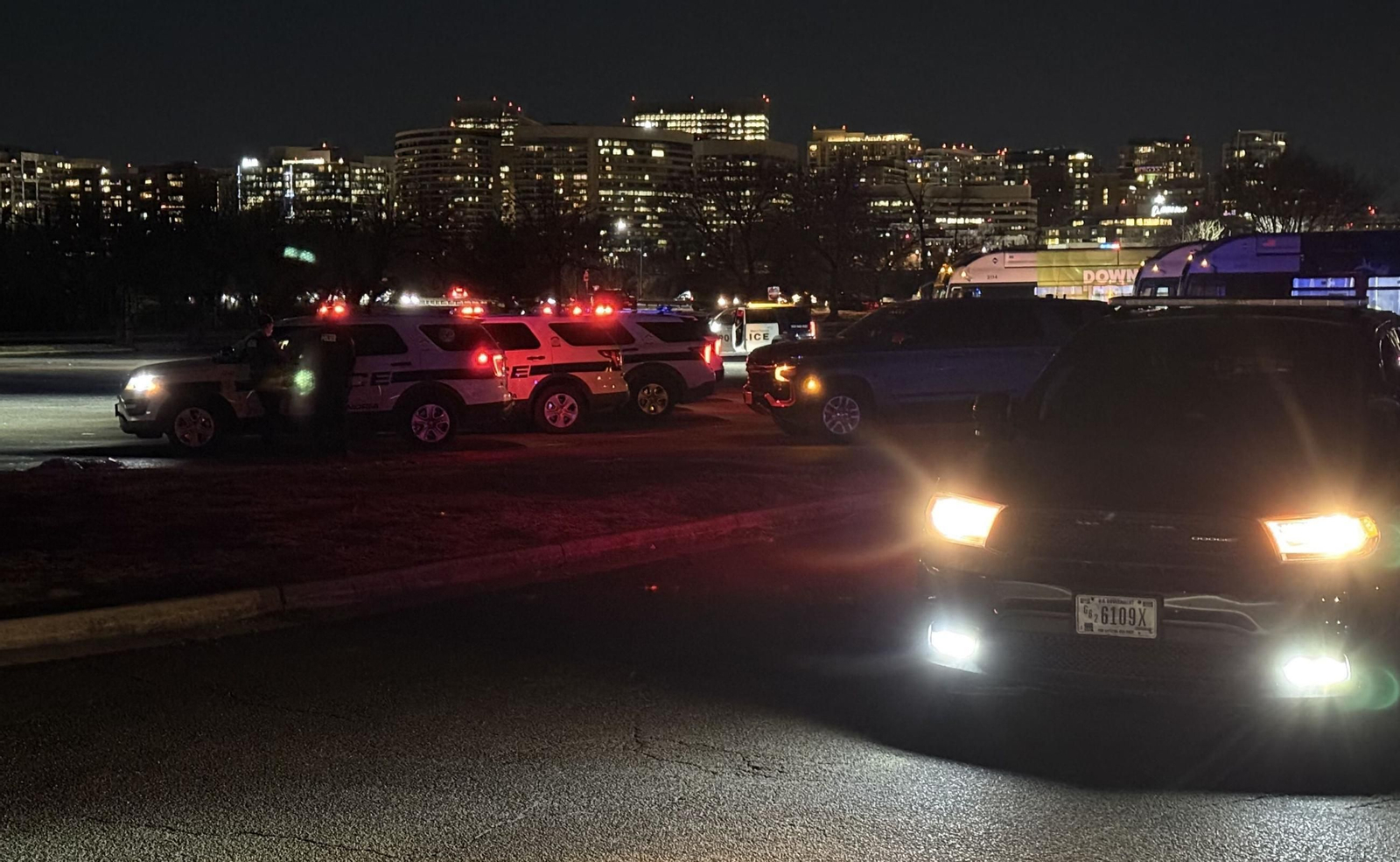 Las imágenes del accidente de avión en Washington