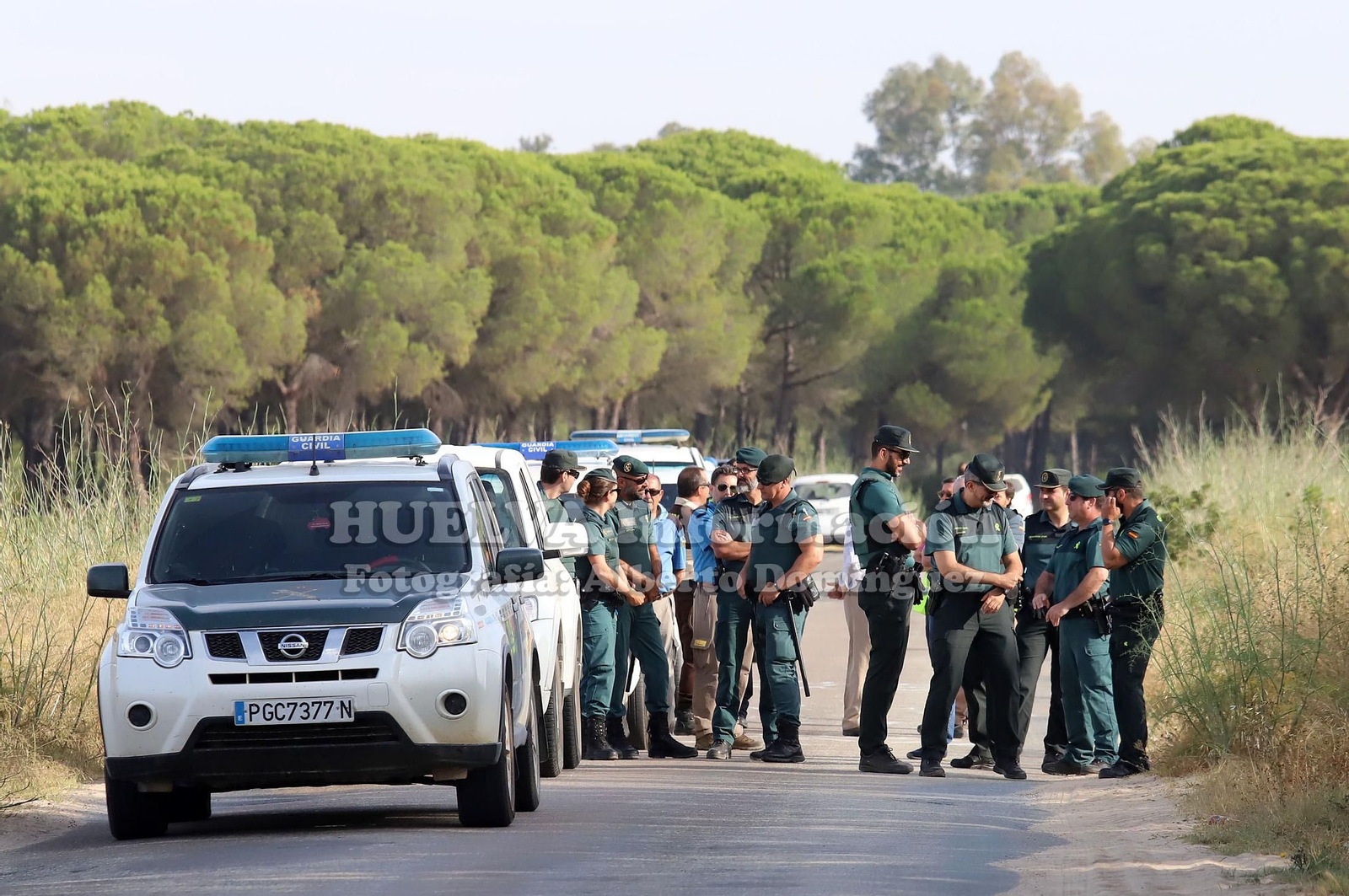 Imágenes de la movilización en Lucena para impedir el cierre de pozos