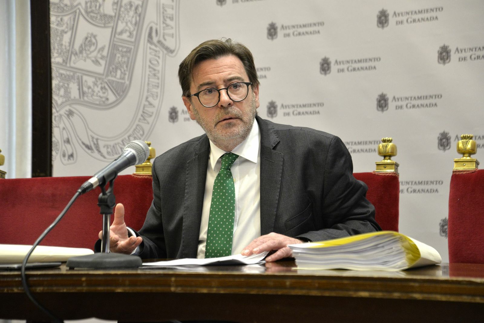 El concejal de Economía, Baldomero Oliver